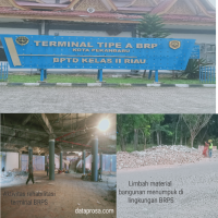 Rehabilitasi Terminal BRPS Pekanbaru, Bungkamnya Febrianto: Proyek “Petak-Umpet?”
