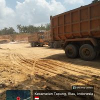 Aktivitas Galian C Diduga Ilegal Berjalan Lancar di Sei Putih, Kampar
